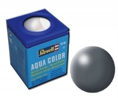 REVELL Aqua color : gris fonc&eacute; satin&eacute;