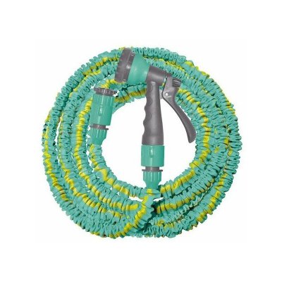 JARDIBRIC SFC AQUA FLOW AFEX Tuyau d'arrosage extensible r&eacute;tractable 7m50