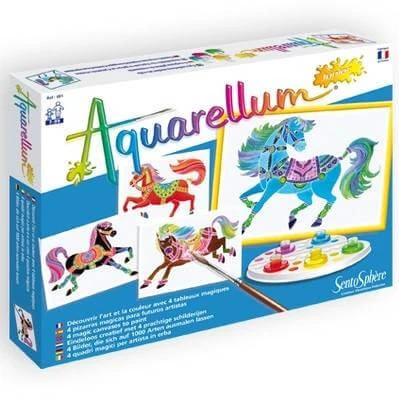 **** Aquarellum Junior - Chevaux Multicolore Sentosph&egrave;re