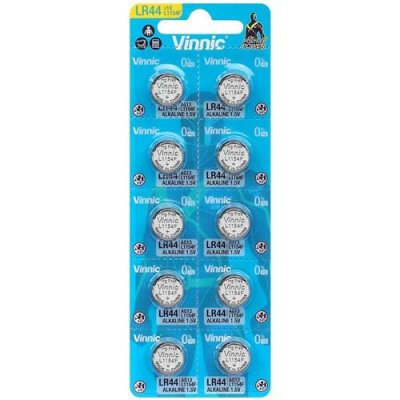 VINNIC Aquas Pile Alcaline Lr44 Ag13 One Size Silver