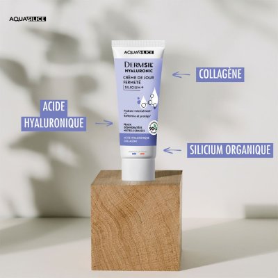 AQUASILICE  Dermsil Hyaluronic Cr&egrave;me de Jour Fermet&eacute;