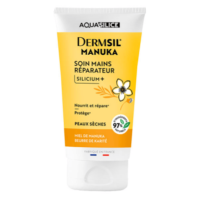 AQUASILICE  Soin Mains Miel Manuka et Beurre de Karit&eacute; 50ml