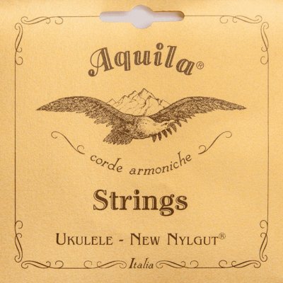 AQUILA  19U NewNylgut Jeu Ukul&eacute;l&eacute; t&eacute;nor 8 cordes, Gg-Cc-EE-A Natural