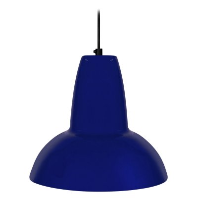 TOSEL AQUITAINE - Suspension d&ocirc;me m&eacute;tal blue cobalt