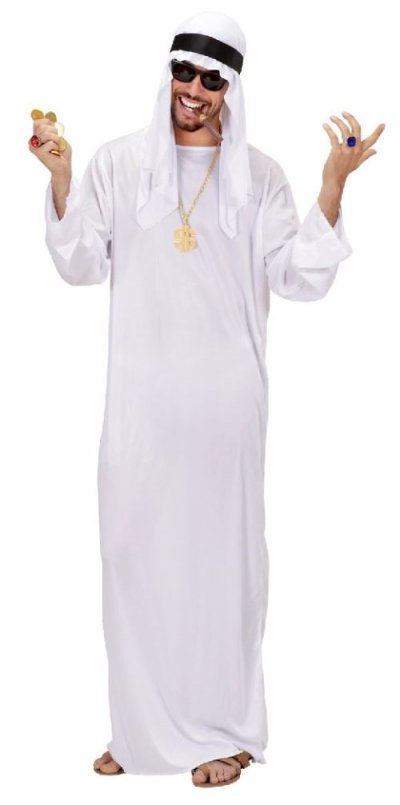 SUPERMERCHANTEU ARAB SHEIK"" (tunic, headdress) - (XL)