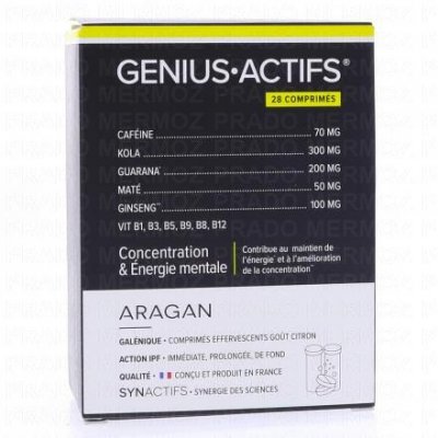 ARAGAN  Synactifs - Genius Actifs 30 comprim&eacute;s