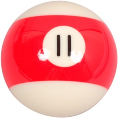ARAMITH  - Boule de billard 57,2 mm, n&deg; 11 - Rood