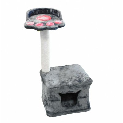 AC DECO Arbre &Agrave; Chat - Gris - Accessoires Pour Animaux