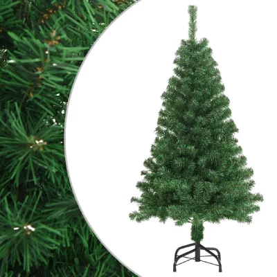 Arbre de no&euml;l artificiel avec branches &eacute;paisses vert 150 cm pvc