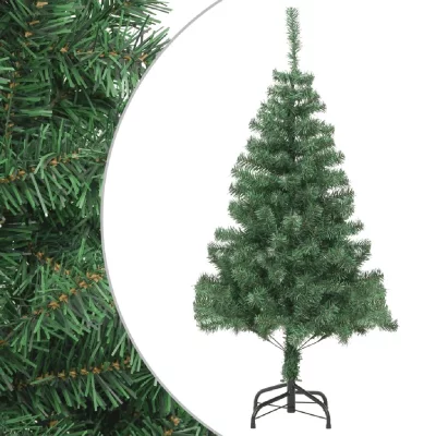 Arbre de No&euml;l artificiel et support Acier 210 cm 910 branches