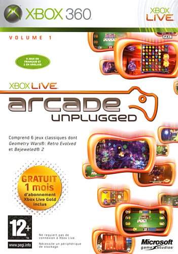 Arcade Unpluged Volume 1 Jeu XBOX 360