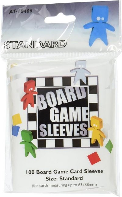 ARCANE TINMEN Arcane Tinman ART10406 AT-10406 Board Game Sleeves-Original 100pk-Standard, Multicoloured, Standard