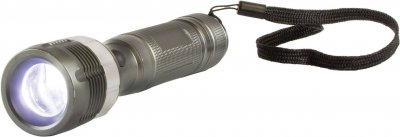 GENERIQUE Arcas 30700015 Lampe de poche LED 3W m&eacute;tallique, Aluminium, 1-er Pack