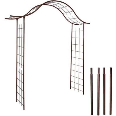 LOUIS MOULIN Arche de jardin portique en fer - 
