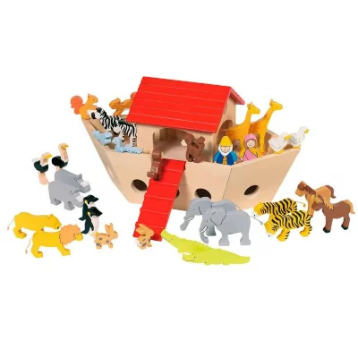 GOKI ARCHE DE PASSAGERS NOAH avec du bois 
