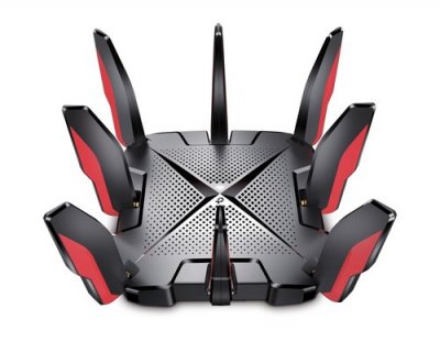 TP-LINK Archer gx90 ax6600 sans fil wi-fi 3x gigabit ethernet ports 574mbit/s 5ghz tri bande noir rouge