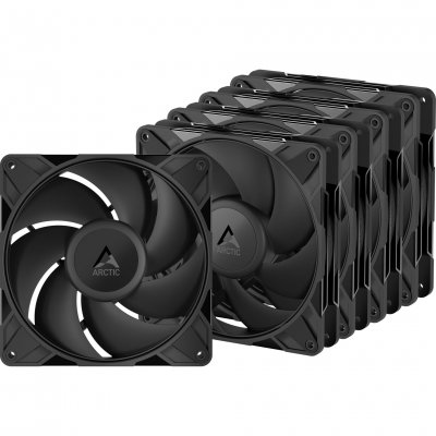ARCTIC  P14 Pro PST Boitier PC Ventilateur 14 cm Noir 5 pi&egrave;ce(s)