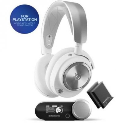 STEELSERIES Arctis Nova Pro WL P White