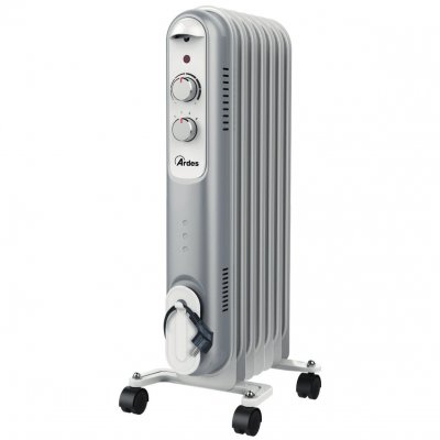  Ardes AR4R07S CURVY7 - Radiateur &agrave; huile - mobile - 1500 Watt