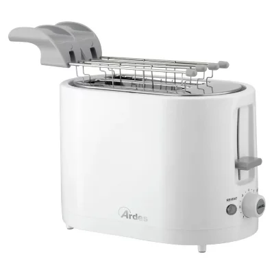 ARDES  - ARTOAST01 grille-pain 2 part(s) 750 w Blanc