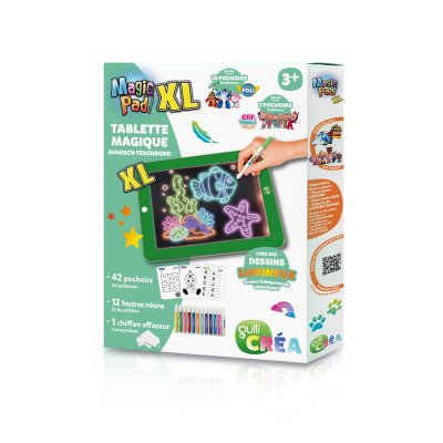 GULLI CREA ACTIVITE Ardoise magique &eacute;lectronique Gulli Cr&eacute;a Activit&eacute; XL