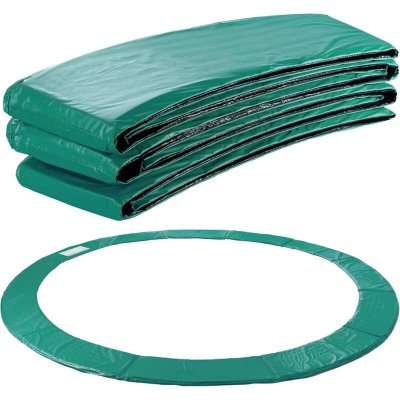 AREBOS  Coussin de protection des ressorts pour trampoline 427 cm vert