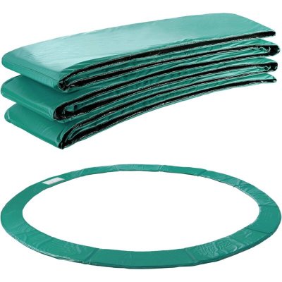 AREBOS  Coussin de protection des ressorts pour trampoline 457 cm vert
