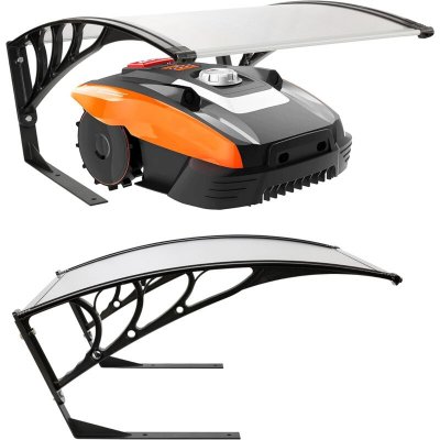 AREBOS  Garage pour Robot Tondeuse Protection Toit Transparent