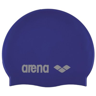ARENA  Classic Silicone Bonnet de Piscine Adulte Unisexe, Bleu, TU