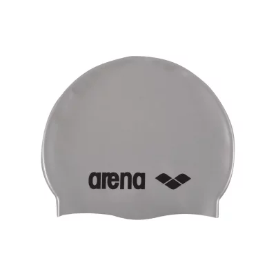 ARENA  Classic Silicone Bonnet de piscine Mixte Adulte, Noir, NS