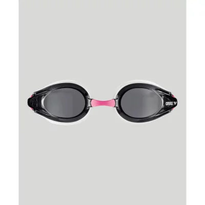 ARENA  tracks white smoke fuchsia lunettes natation