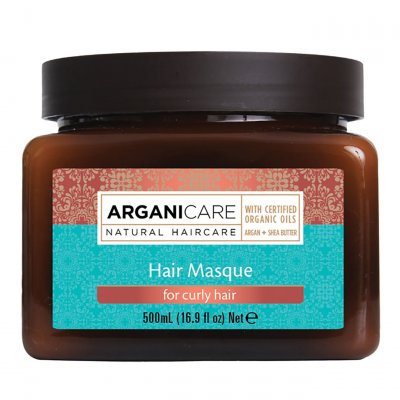 ARGANICARE  AGN006 Masque Argan Cheveux Boucl&eacute;s 500 ml