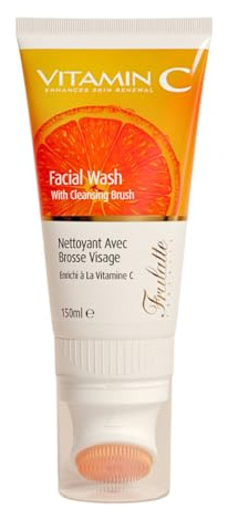 ARGANICARE  Gel Nettoyant-brosse Visage Vitamine C 