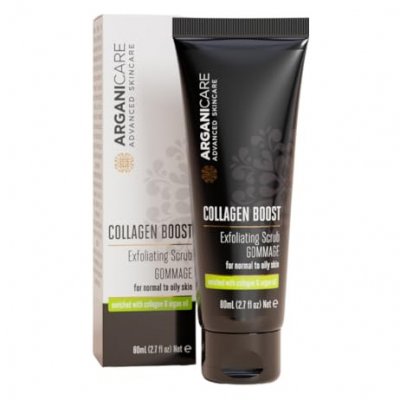 ARGANICARE  Gommage exfoliant peaux normales &agrave; mixtes  - 80 ml T.U