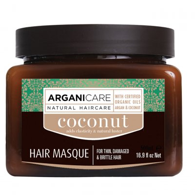 ARGANICARE  Masque Ultra-nourrissant Coconut 