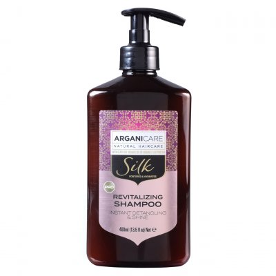 ARGANICARE  Shampooing Brillance Ultime Prot&eacute;ine de Soie 