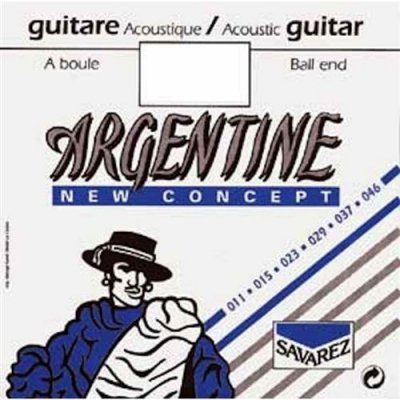 SAVAREZ Argentine 1215mf - Corde De La &Agrave; Boule - Guitare Manouche - Tirant 37