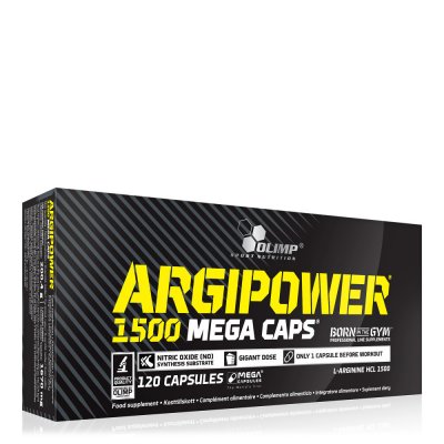 OLIMP Argi Power 1500 Mega Caps 120 Caps  Nutrition - 120 Caps