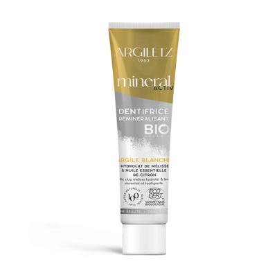 ARGILETZ  Dentifrice Citron Bio 75ml