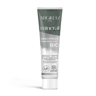 ARGILETZ  Dentifrice Eucalyptus Bio 75 ml - Tube 75 ml