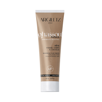 ARGILETZ  Tube d'Ghassoul Pr&ecirc;te &agrave; l'Emploi Argile 150 g