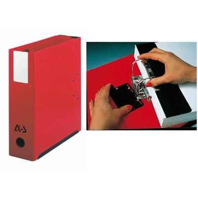 GENERIQUE Arianex Classeur &agrave; deux leviers amovibles Mill-AR en PVC dos de 9.5cm Rouge