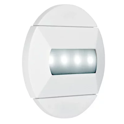 ARIC  - applique murale encastr&eacute;e baliz 1 - a led - 0.4w - 4200k - blanc 5243