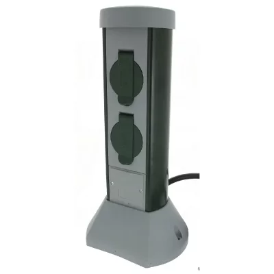 ARIC  - mini borne de jardin 2 prises 16 a + terre ext&eacute;rieur
