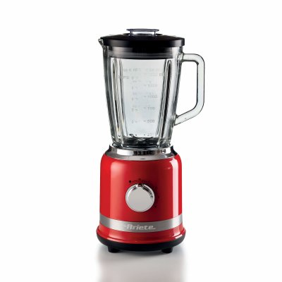 ARIETE  0585 1,5 l m&eacute;langeur de table 1000 w rouge, acier inoxydable 