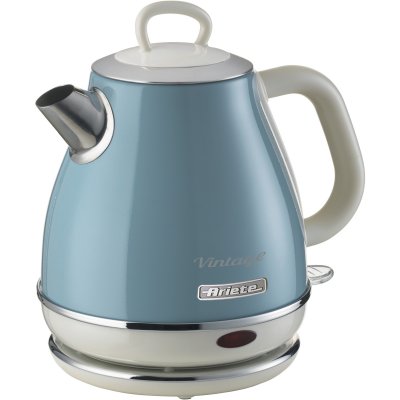 ARIETE  2868 Bouilloire Vintage, 1600 W, bleu clair 