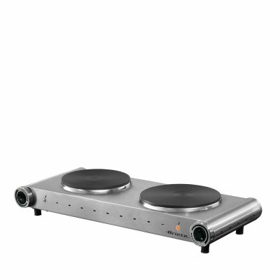 ARIETE  994 Plaque de cuisson posable en fonte - Inox 