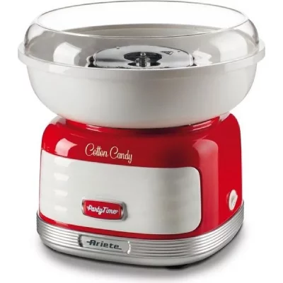 ARIETE  Cotton Candy Machine &agrave; Sucre Fil, 450 W, Rouge