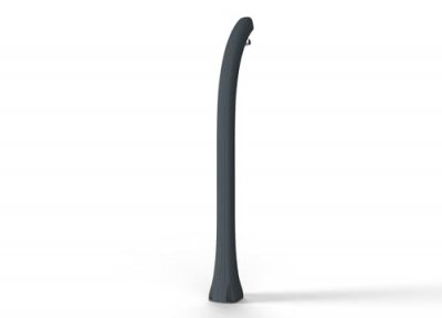 ARKEMA DESIGN Arkema F520-7016 Doccia giardino solare antracite con lavapiedi