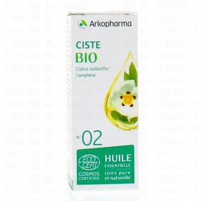 ARKOPHARMA  Arkoessentiel - Huile essentielle Ciste N&deg;02 Bio flacon 5ml